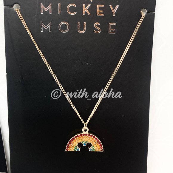 🧨SALE Disney🌈🌟BUNDLE Mickey Bracelet & Rainbow Neckl.. - Picture 4 of 5